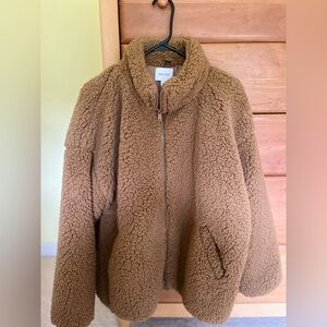 Tan Teddy Jacket